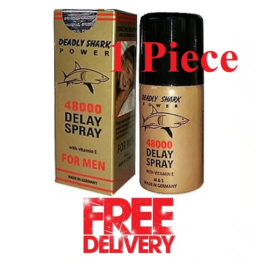 Deadly Shark 48000 Delay Spray for Men with Vitamin E 45ml