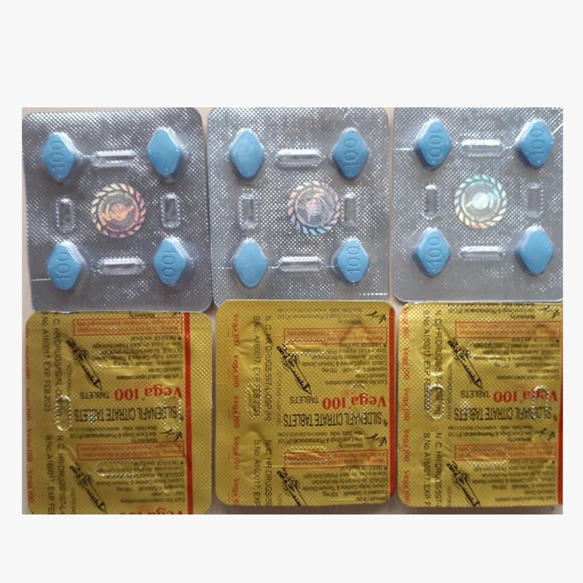 Vega 100mg Tablets Combo Pack 12 Tablets - Image 2